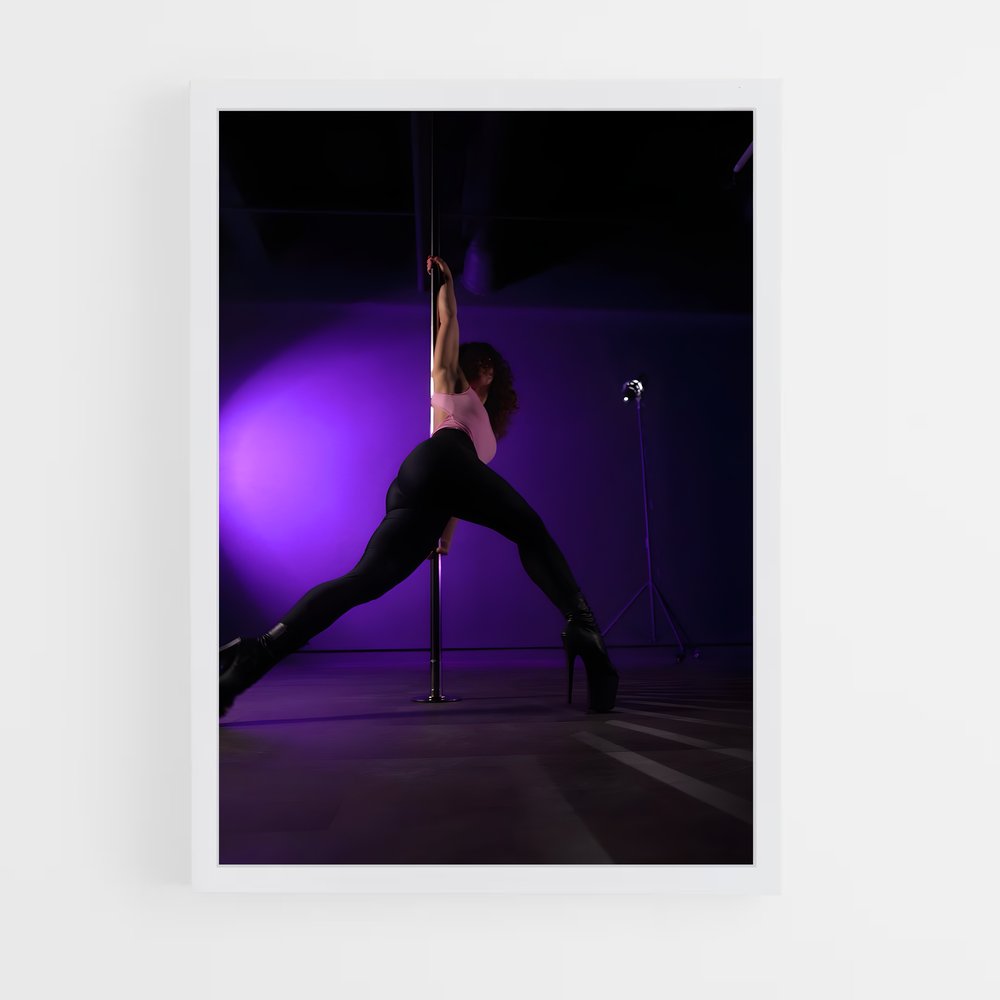 Poster Pole de dancing – affiche Danse (vue 3)
